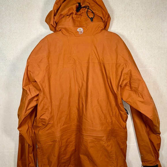 Mountain Hardwear Descent DT Hybrid Men's M Ski Snowboard Jacket Rust Orange WP - Picture 4 of 11